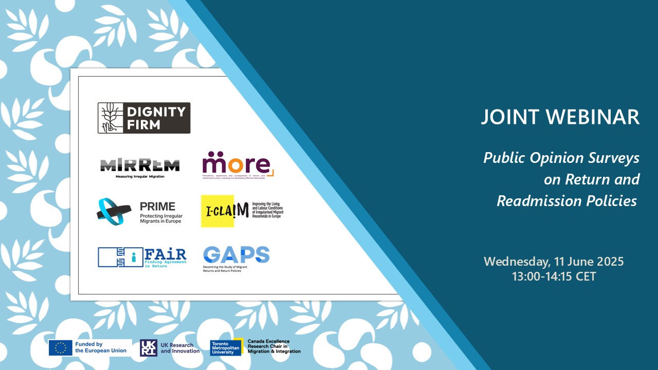 Webinar: What Do Europeans Really Think About Migration Returns? – News ...